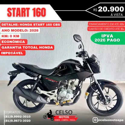 HONDA-CG 160 START ES-2026