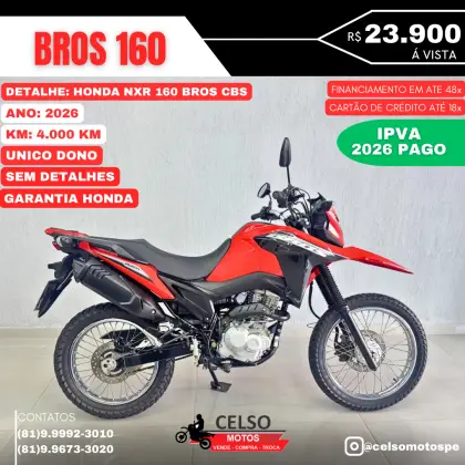 HONDA NXR 160 BROS CBS 