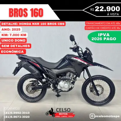 HONDA NXR 160 BROS CBS 