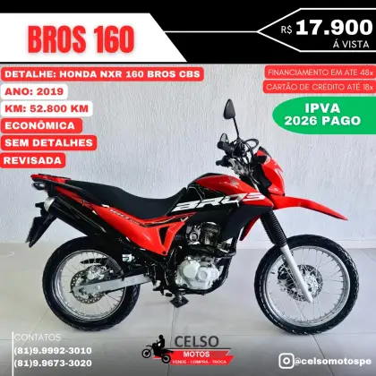 HONDA NXR 160 BROS ESDD 