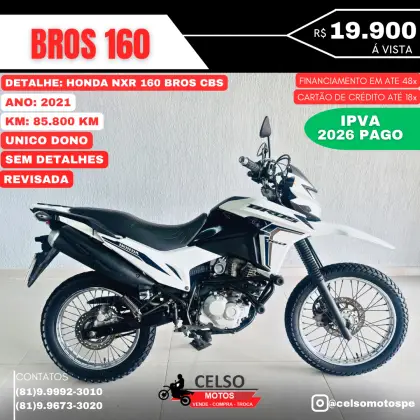 HONDA NXR 160 BROS ESDD 