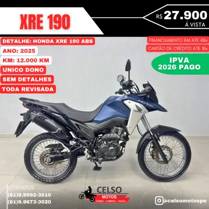HONDA XRE 190 ABS HONDA XRE 190 ABS