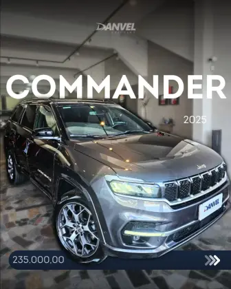 JEEP COMMANDER 2.0 TD380 TURBO DIESEL OVERLAND AT9 JEEP COMMANDER 2.0 TD380 TURBO DIESEL OVERLAND AT9