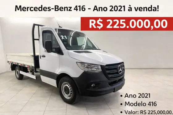 MERCEDES-BENZ SPRINTER 2.2 CDI DIESEL CHASSIS 416 LONGO MANUAL