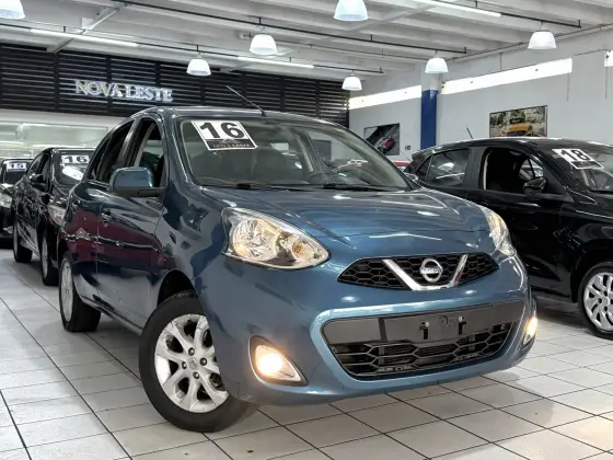 NISSAN MARCH 1.6 SV 16V FLEX 4P MANUAL NISSAN MARCH 1.6 SV 16V FLEX 4P MANUAL