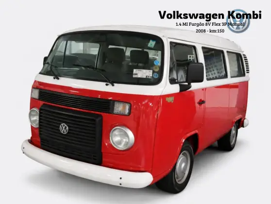 VOLKSWAGEN KOMBI 1.4 MI FURGÃO 8V FLEX 3P MANUAL