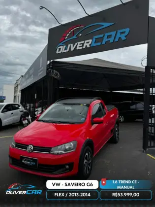 VOLKSWAGEN SAVEIRO 1.6 MI CE 8V FLEX 2P MANUAL G.VI