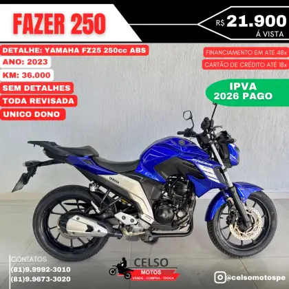 YAMAHA FZ25 FAZER ABS 
