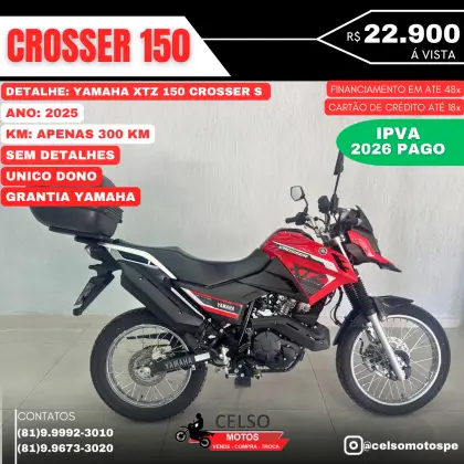 YAMAHA XTZ 150 CROSSER S 