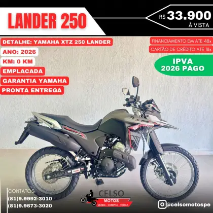 YAMAHA XTZ 250 LANDER CONNECTED 