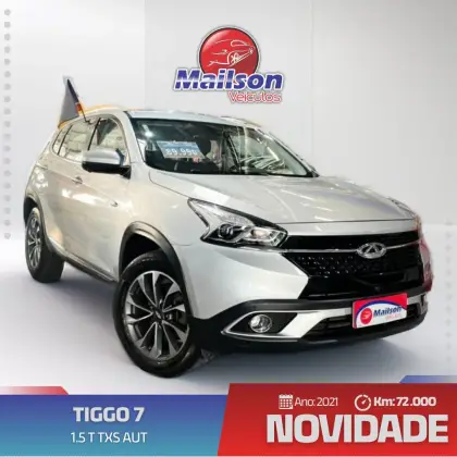 CAOA CHERY TIGGO 7 1.5 VVT TURBO iFLEX TXS DCT CAOA CHERY TIGGO 7 1.5 VVT TURBO iFLEX TXS DCT
