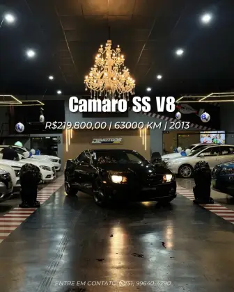 CHEVROLET CAMARO 6.2 SS COUPÉ V8 GASOLINA 2P AUTOMÁTICO