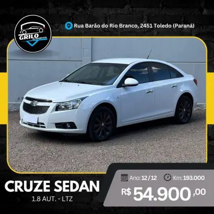 CHEVROLET CRUZE 1.8 LTZ 16V FLEX 4P AUTOMÁTICO