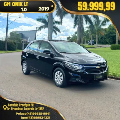 CHEVROLET ONIX 1.0 MPFI LT 8V FLEX 4P MANUAL