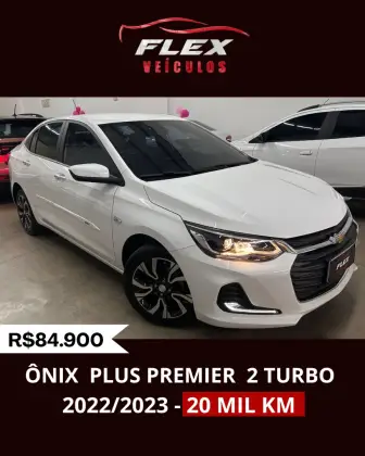 CHEVROLET ONIX 1.0 TURBO FLEX PLUS PREMIER AUTOMÁTICO CHEVROLET ONIX 1.0 TURBO FLEX PLUS PREMIER AUTOMÁTICO