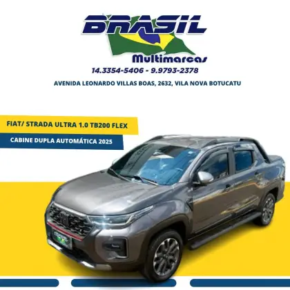 FIAT STRADA 1.0 TURBO 200 FLEX ULTRA CD CVT FIAT STRADA 1.0 TURBO 200 FLEX ULTRA CD CVT