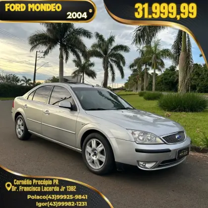 FORD MONDEO 2.0 GHIA 16V GASOLINA 4P AUTOMÁTICO