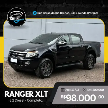 FORD RANGER 3.2 XLT 4X4 CD 20V DIESEL 4P AUTOMÁTICO