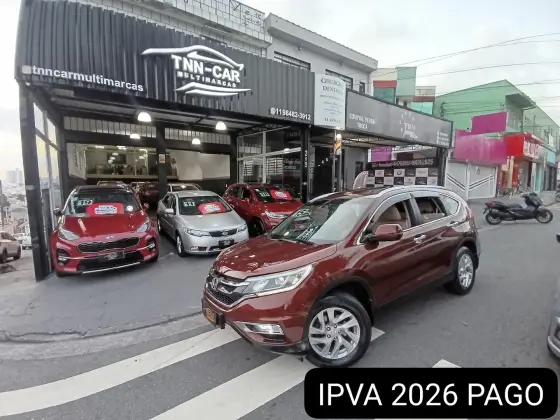 HONDA CRV 2.0 EXL 4X4 16V FLEX 4P AUTOMÁTICO