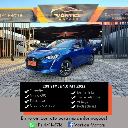 PEUGEOT 208 1.0 FIREFLY FLEX STYLE MANUAL