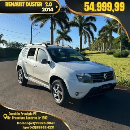 RENAULT DUSTER 2.0 TECH ROAD 4X2 16V FLEX 4P AUTOMÁTICO