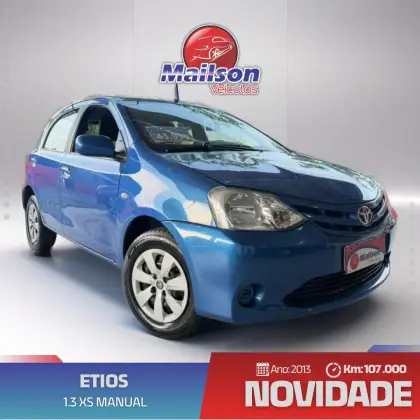 TOYOTA ETIOS 1.3 XS 16V FLEX 4P MANUAL