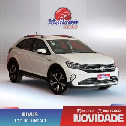 VOLKSWAGEN NIVUS 1.0 200 TSI TOTAL FLEX HIGHLINE AUTOMÁTICO VOLKSWAGEN NIVUS 1.0 200 TSI TOTAL FLEX HIGHLINE AUTOMÁTICO