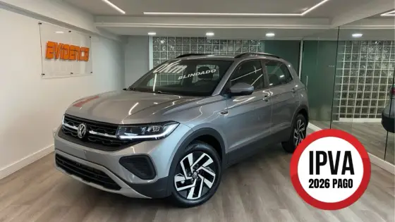 VOLKSWAGEN T-CROSS 1.0 200 TSI TOTAL FLEX COMFORTLINE AUTOMÁTICO