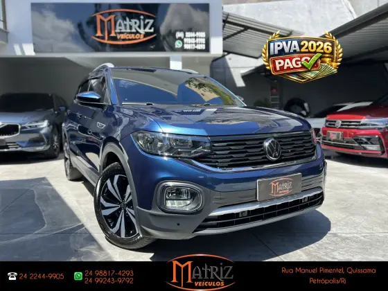 VOLKSWAGEN T-CROSS 1.4 250 TSI TOTAL FLEX HIGHLINE AUTOMÁTICO