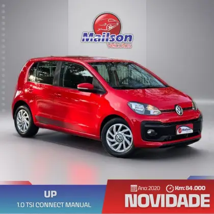 VOLKSWAGEN UP 1.0 170 TSI TOTAL FLEX CONNECT 4P MANUAL VOLKSWAGEN UP 1.0 170 TSI TOTAL FLEX CONNECT 4P MANUAL