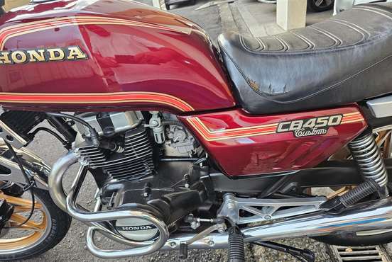 HONDA-CB 450 HONDA-CB 450-1985