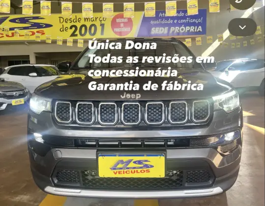 JEEP COMPASS 1.3 T270 TURBO FLEX LONGITUDE AT6