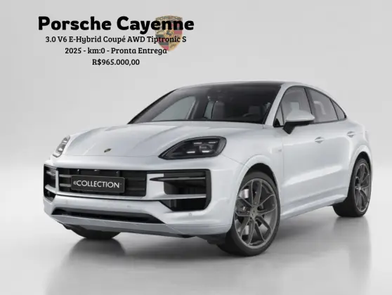 PORSCHE CAYENNE 3.0 V6 E-HYBRID COUPÉ AWD TIPTRONIC S