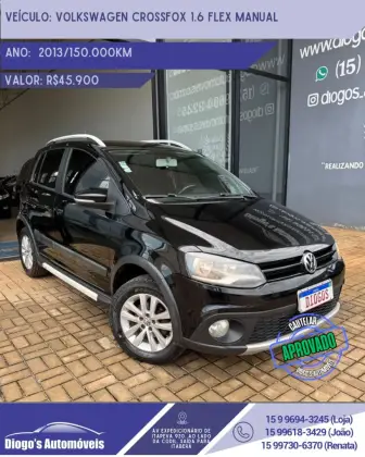 VOLKSWAGEN CROSSFOX 1.6 MI FLEX 8V 4P MANUAL