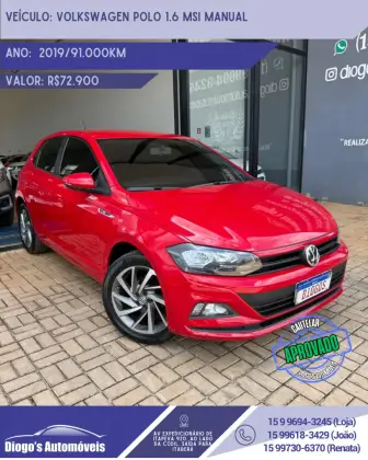 VOLKSWAGEN POLO 1.6 MSI TOTAL FLEX MANUAL