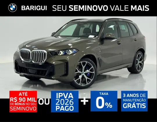 BMW X5 3.0 I6 TURBO HÍBRIDO XDRIVE50E M SPORT AUTOMÁTICO