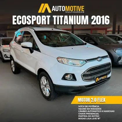 FORD ECOSPORT 2.0 TITANIUM 16V FLEX 4P POWERSHIFT FORD ECOSPORT 2.0 TITANIUM 16V FLEX 4P POWERSHIFT