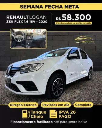 RENAULT LOGAN 1.6 16V SCE FLEX ZEN MANUAL