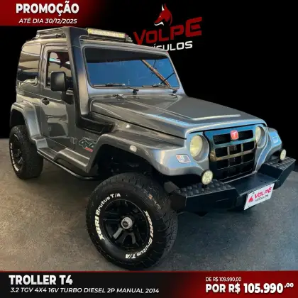 TROLLER T4 3.2 TGV 4X4 16V TURBO DIESEL 2P MANUAL TROLLER T4 3.2 TGV 4X4 16V TURBO DIESEL 2P MANUAL