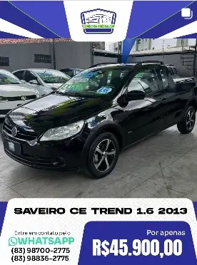 VOLKSWAGEN SAVEIRO 1.6 MI CE 8V FLEX 2P MANUAL G.V