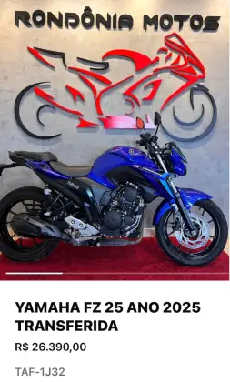 YAMAHA FZ25 FAZER ABS 