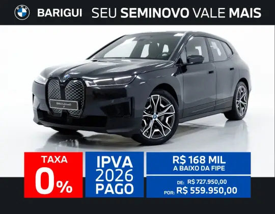BMW iX ELÉTRICO XDRIVE40