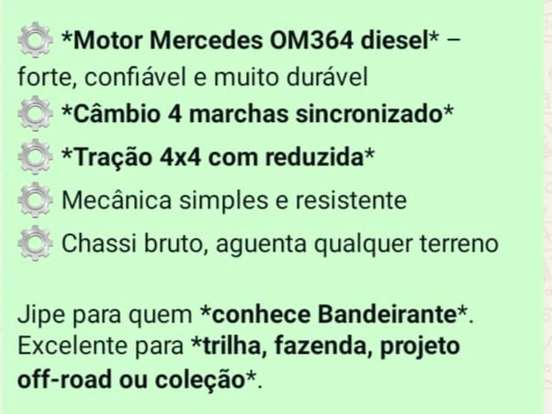 TOYOTA-BANDEIRANTE-4.0 OJ55LP-BL3 4X4 CS DIESEL 2P MANUAL TOYOTA-BANDEIRANTE-1979