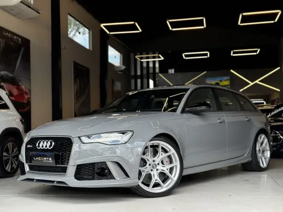 AUDI RS6 4.0 AVANT V8 32V BI-TURBO GASOLINA 4P TIPTRONIC AUDI RS6 4.0 AVANT V8 32V BI-TURBO GASOLINA 4P TIPTRONIC