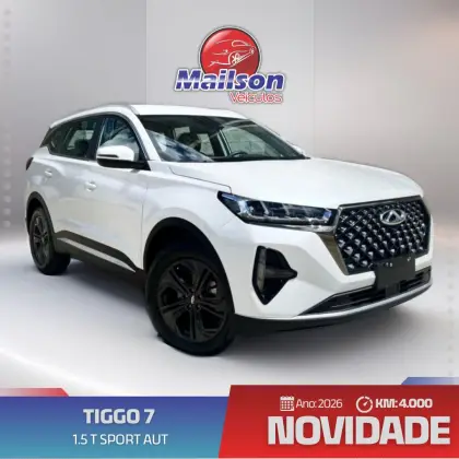 CAOA CHERY TIGGO 7 1.5 TCI TURBO FLEX SPORT CVT