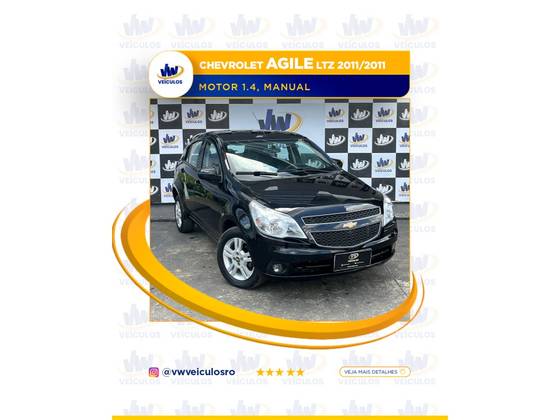 CHEVROLET AGILE 1.4 MPFI LTZ 8V FLEX 4P MANUAL