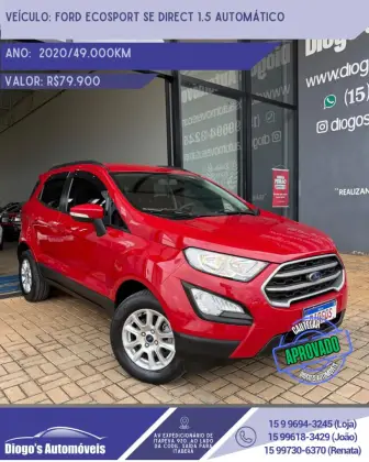 FORD ECOSPORT 1.5 TI-VCT FLEX SE DIRECT AUTOMÁTICO