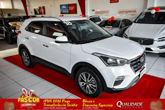 HYUNDAI CRETA 2.0 16V FLEX PRESTIGE AUTOMÁTICO HYUNDAI CRETA 2.0 16V FLEX PRESTIGE AUTOMÁTICO