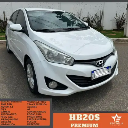 HYUNDAI HB20S 1.6 PREMIUM 16V FLEX 4P AUTOMÁTICO