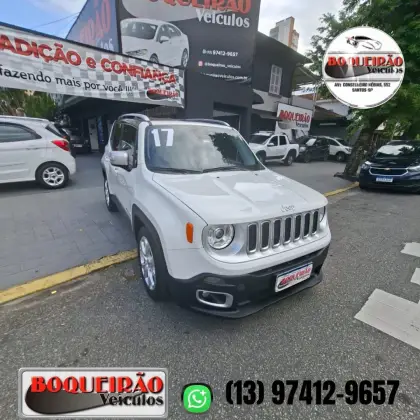 JEEP RENEGADE 1.8 16V FLEX LIMITED 4P AUTOMÁTICO JEEP RENEGADE 1.8 16V FLEX LIMITED 4P AUTOMÁTICO